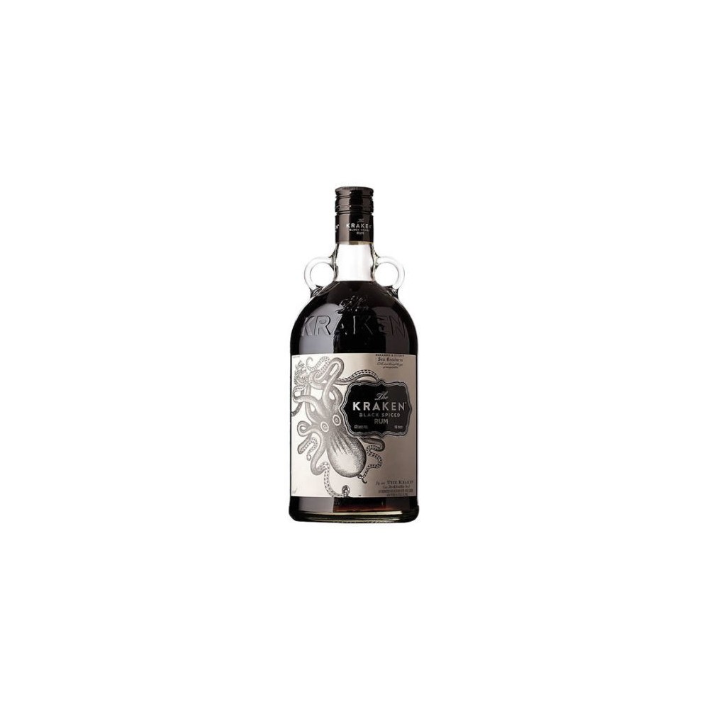 Rum The Kraken Black Spiced - Rhum Nero dei Caraibi speziato - bottiglia cl 70
