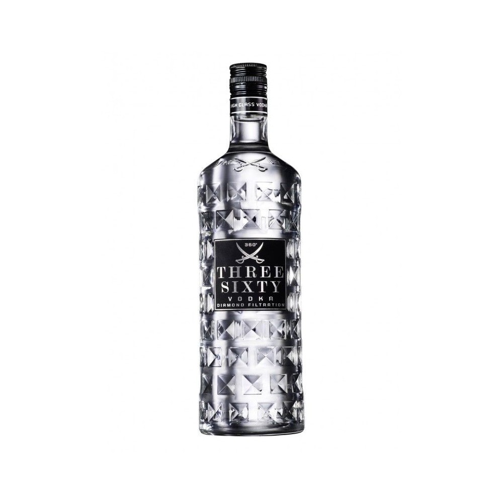 Three Sixty vodka - bottiglia da cl 70