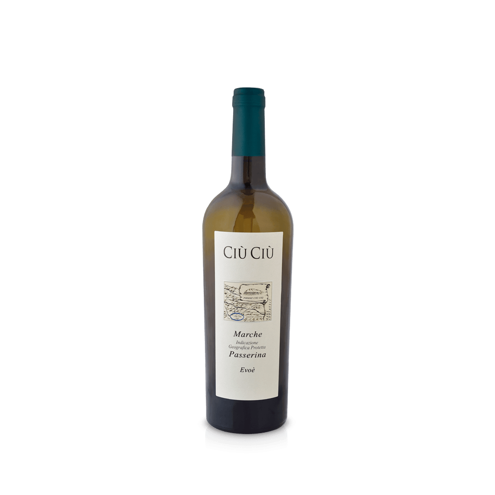 Vino Bianco Ciu Ciu Passerina IGP Evoè